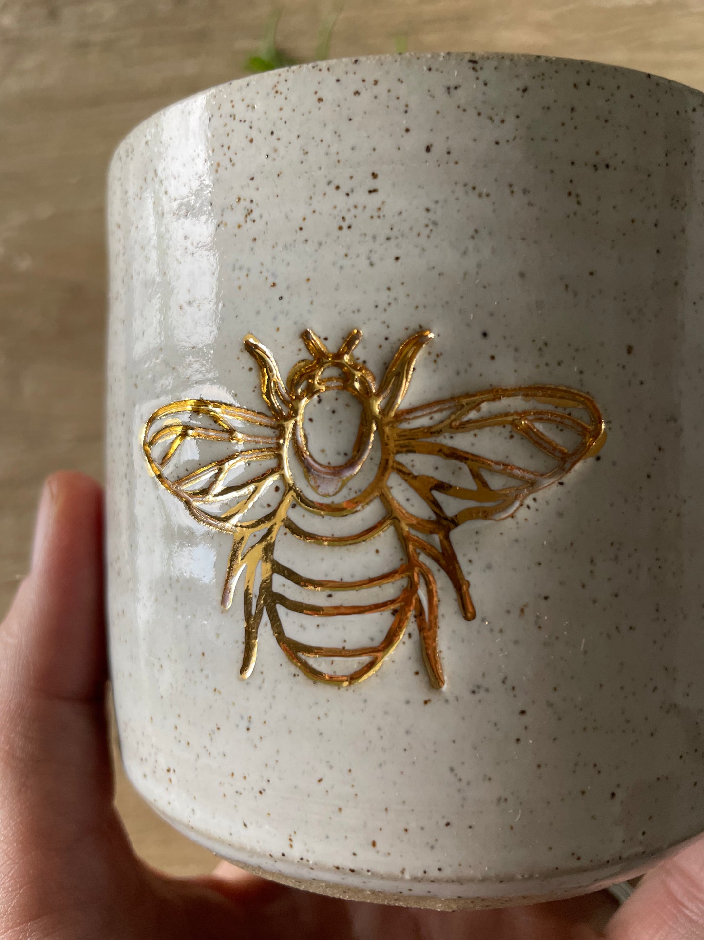 Ceramic Bee Vessel