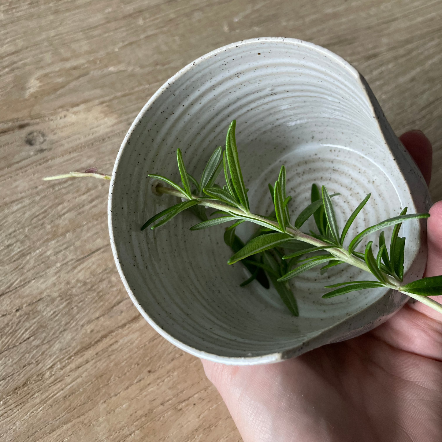 Ceramic Herb Deleafer