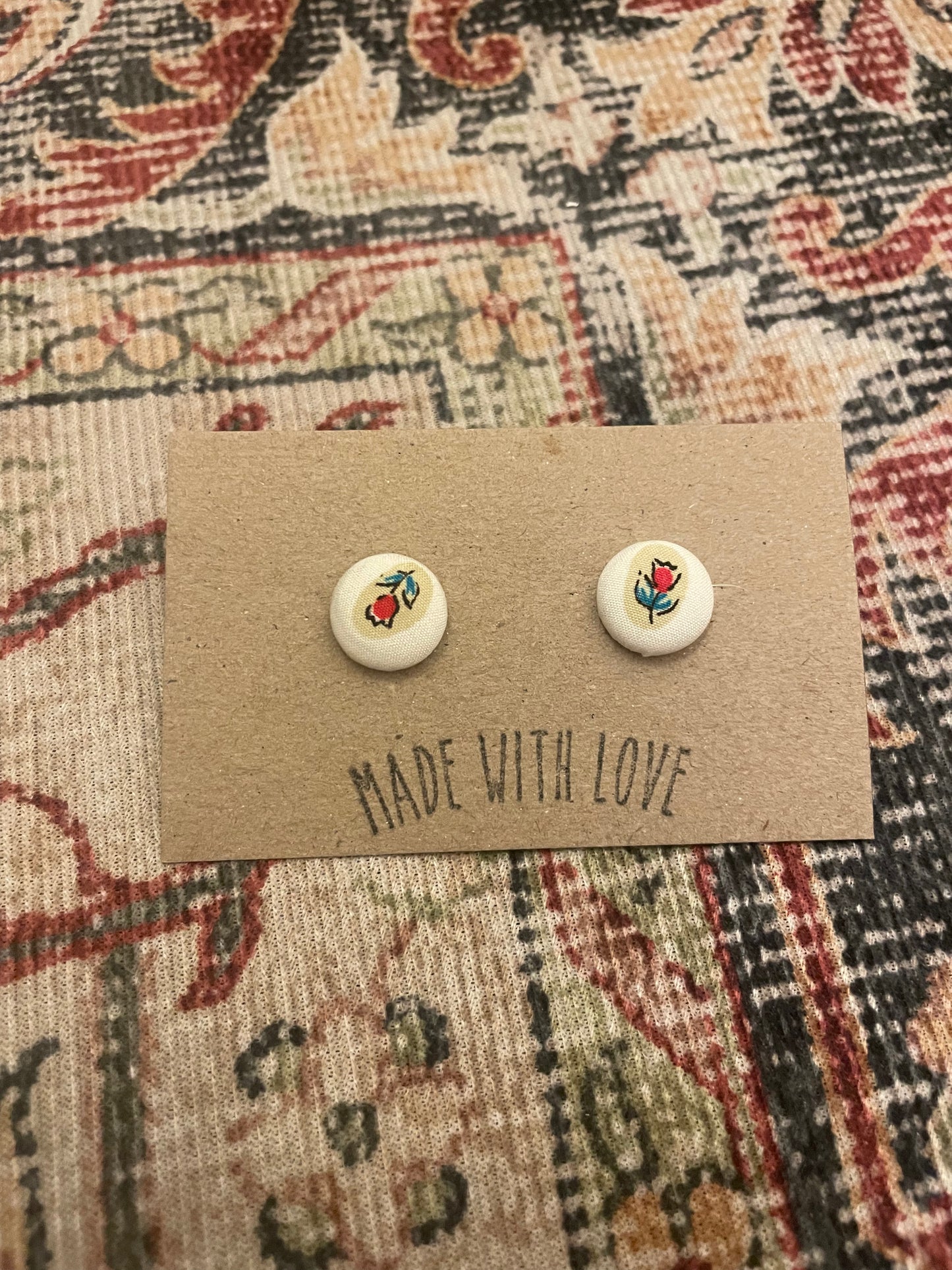 Made with Love Studs - Roses