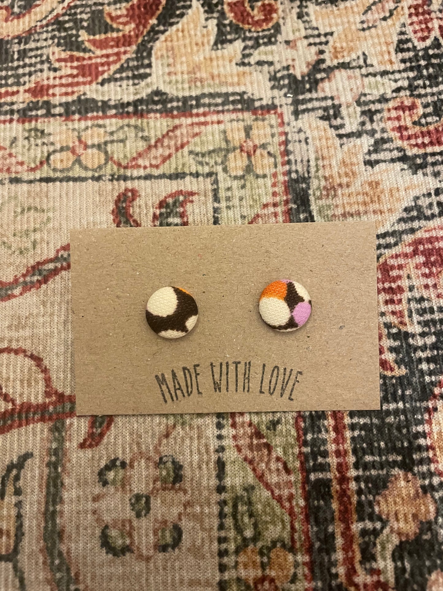 Made with Love Studs - Retro Spots B