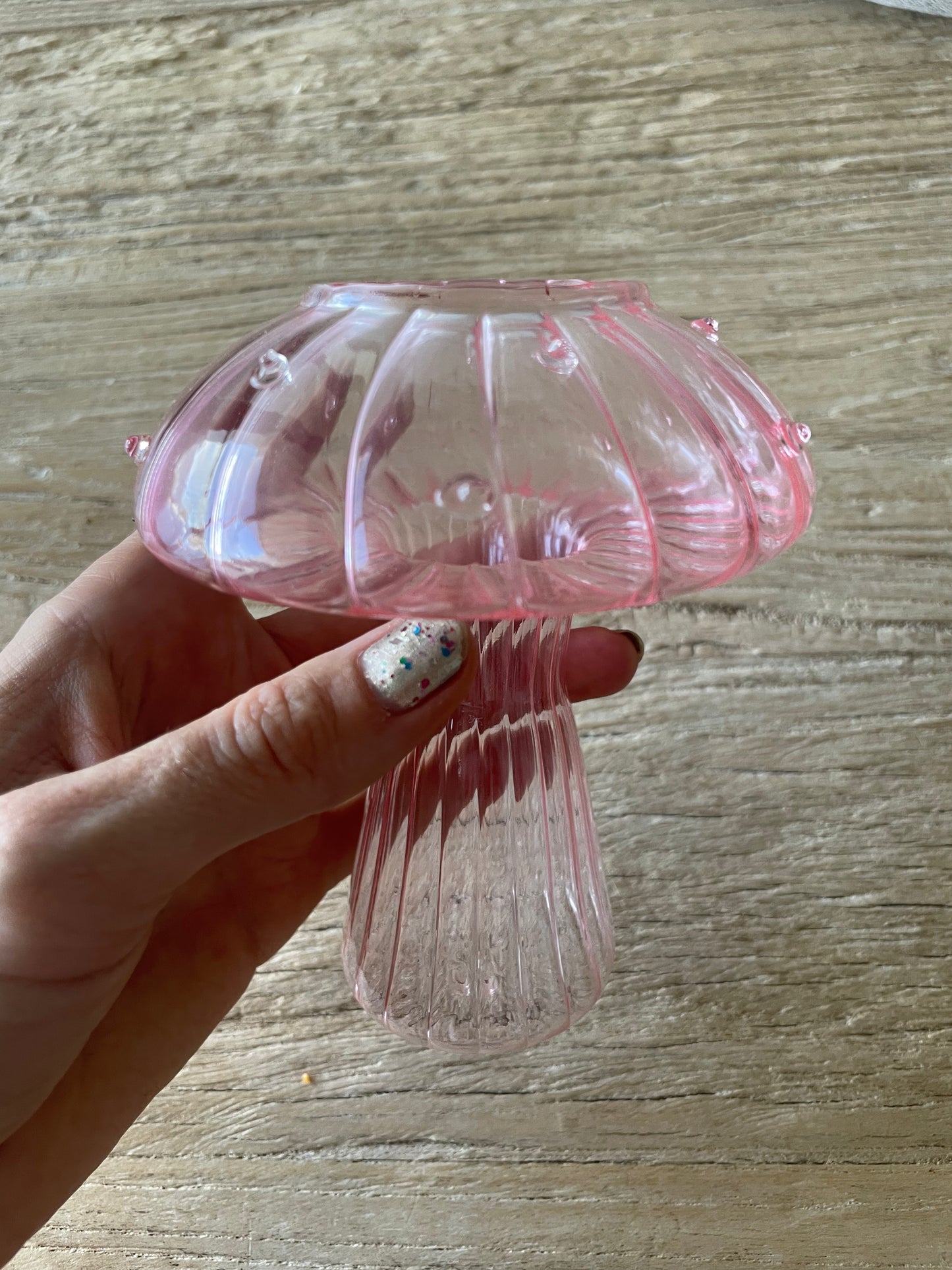 Mushroom Vase - Pink
