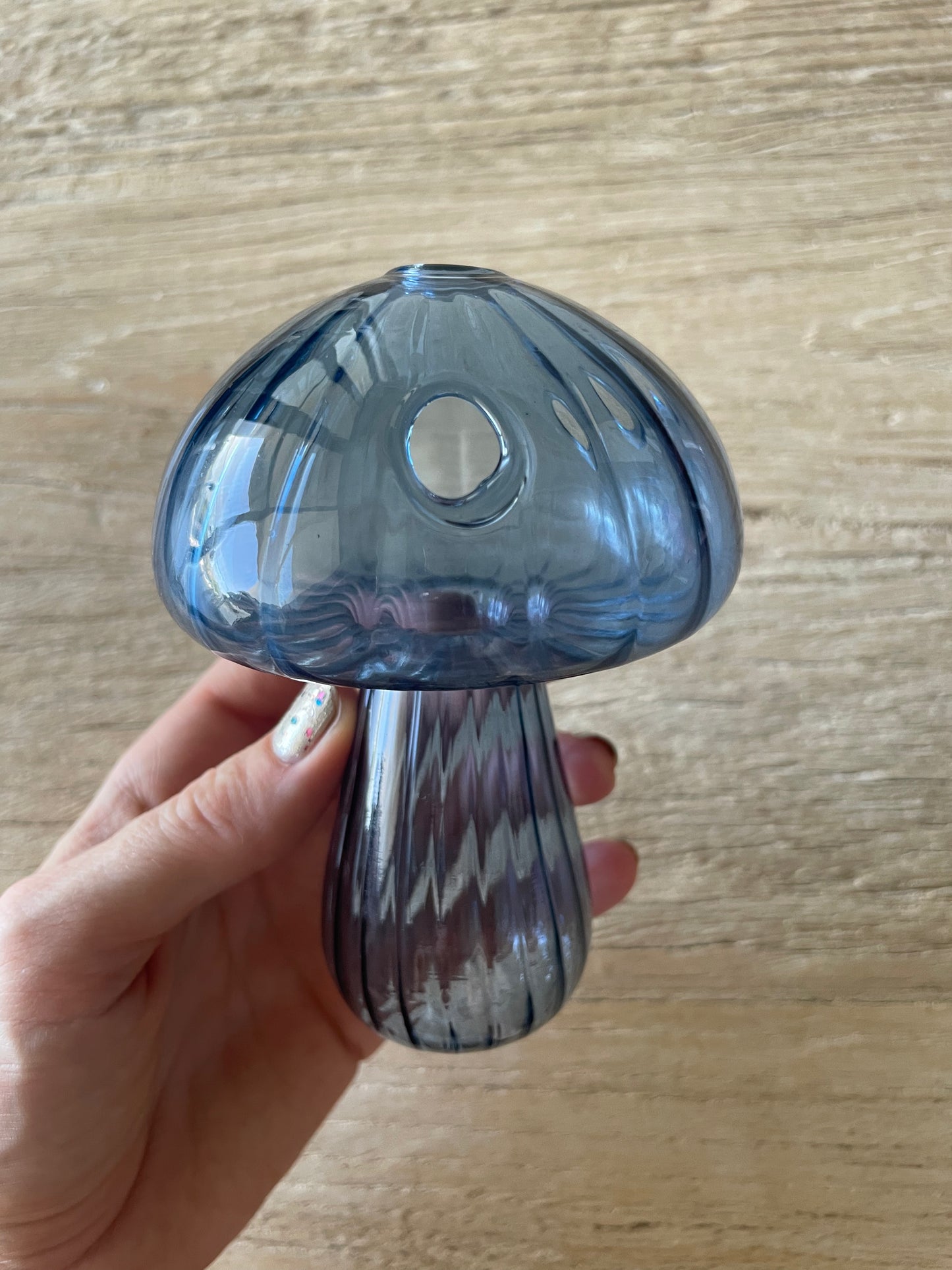 Mushroom Vase - Blue